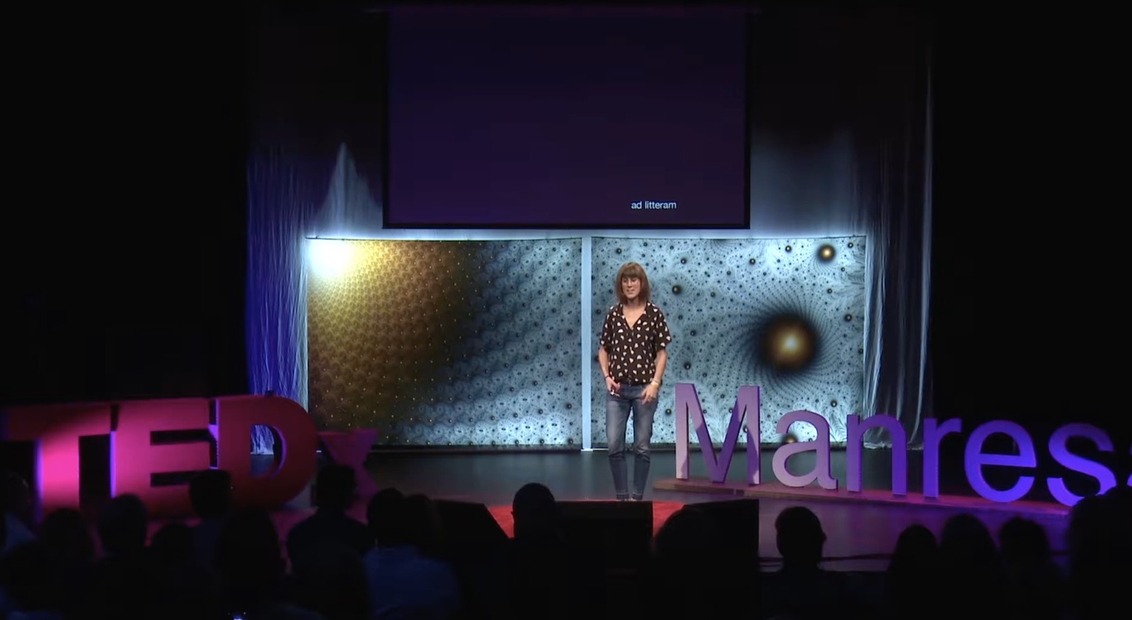 Gemma Calmet a la xerrada TEDxManresa Els somnis no es fan realitat